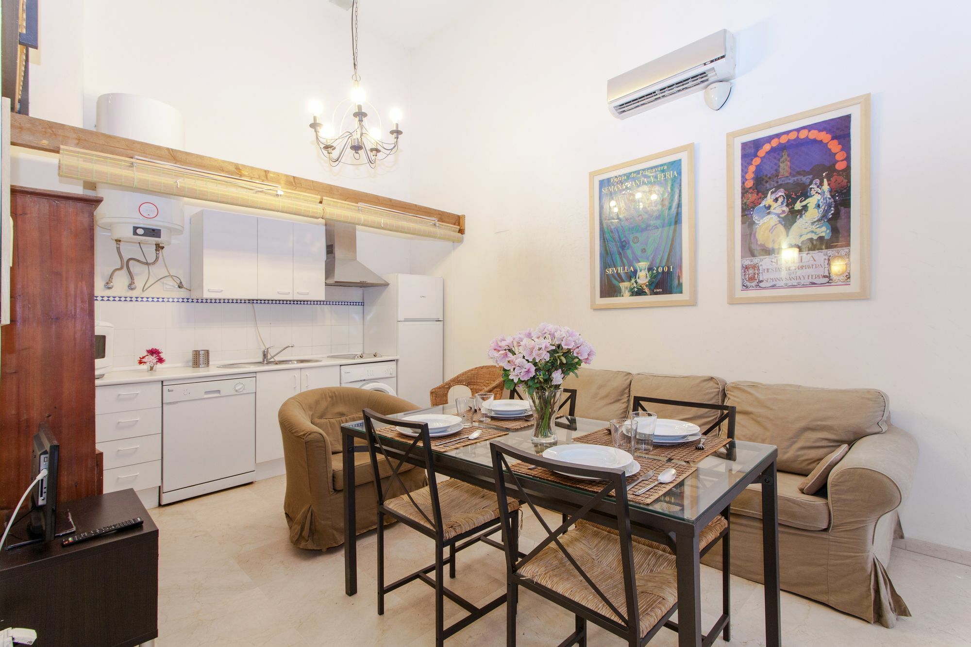 Apartamento Castilla Sevilla Bagian luar foto